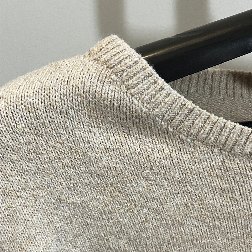 Old Navy Women's Tan SoSoft Scoopneck Crew Sweater - Size Small - Picture 5 of 6